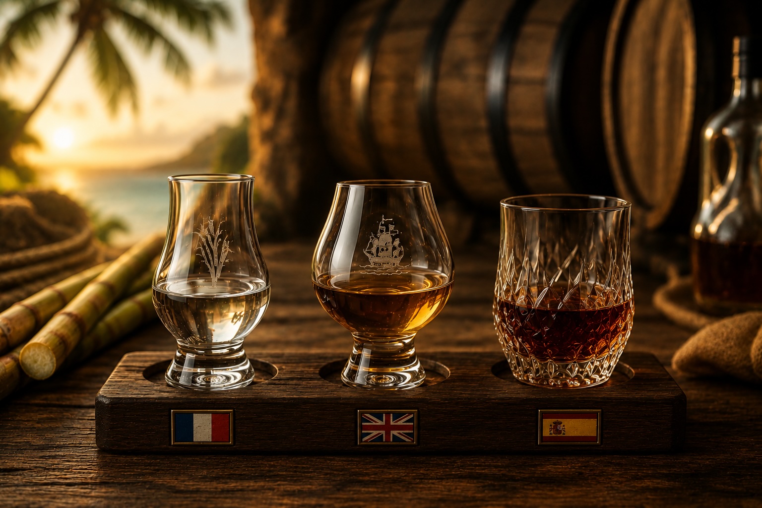 Rum francese, inglese e spagnolo: le differenze che cambiano il gusto
