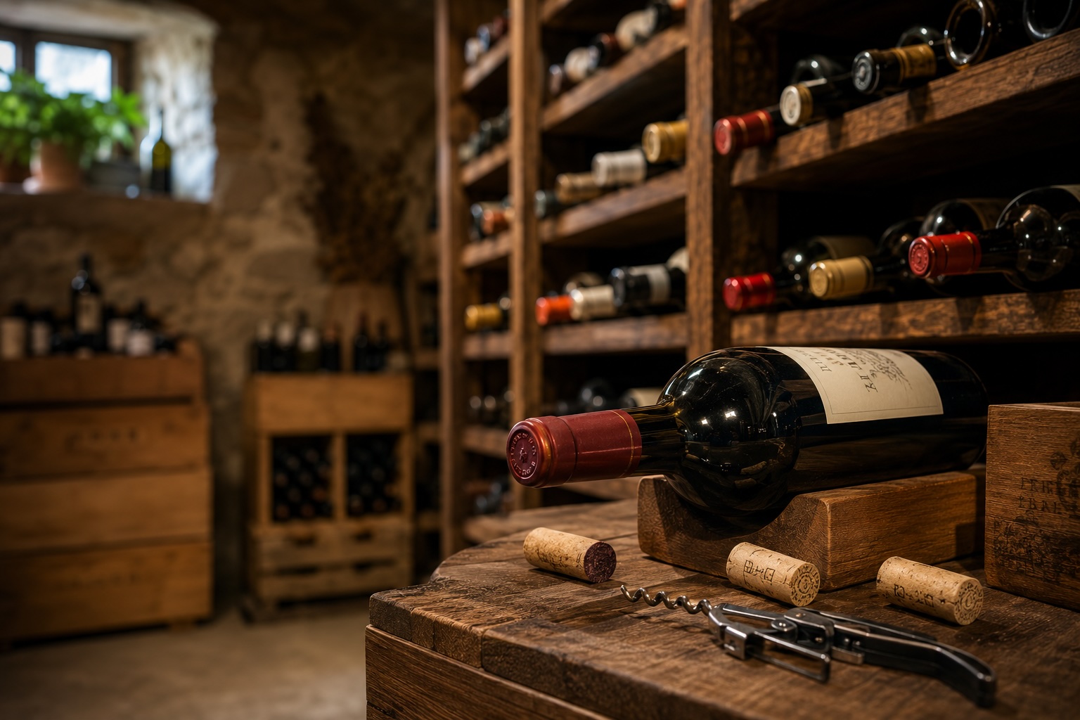 Come conservare correttamente una bottiglia di vino