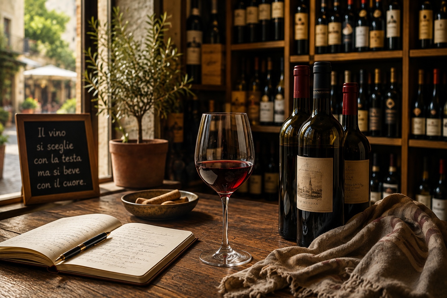 Il lusso di scegliere con calma: perché l’enoteca resiste alla fretta