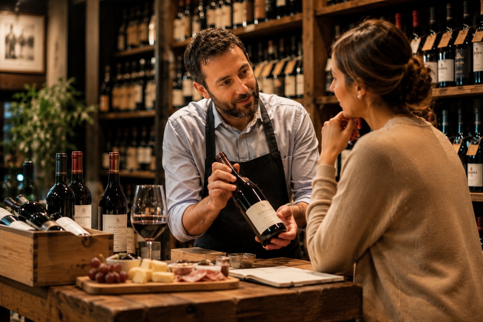 Il valore del consiglio personale nella scelta del vino