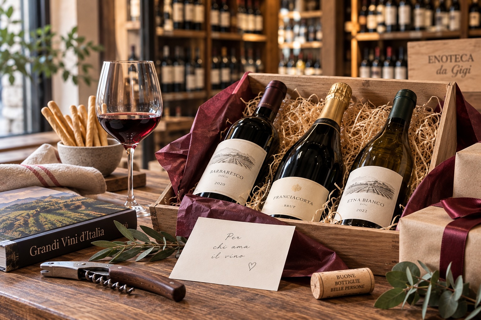 Idee regalo per gli amanti del vino